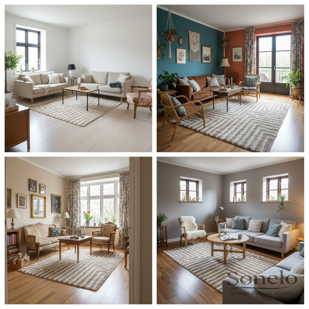 Dywany Sonelo w aranżacjach