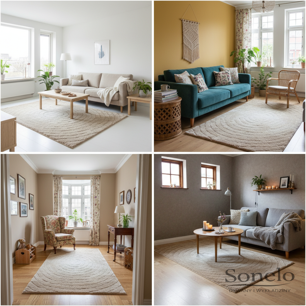 Dywany Sonelo w aranżacjach