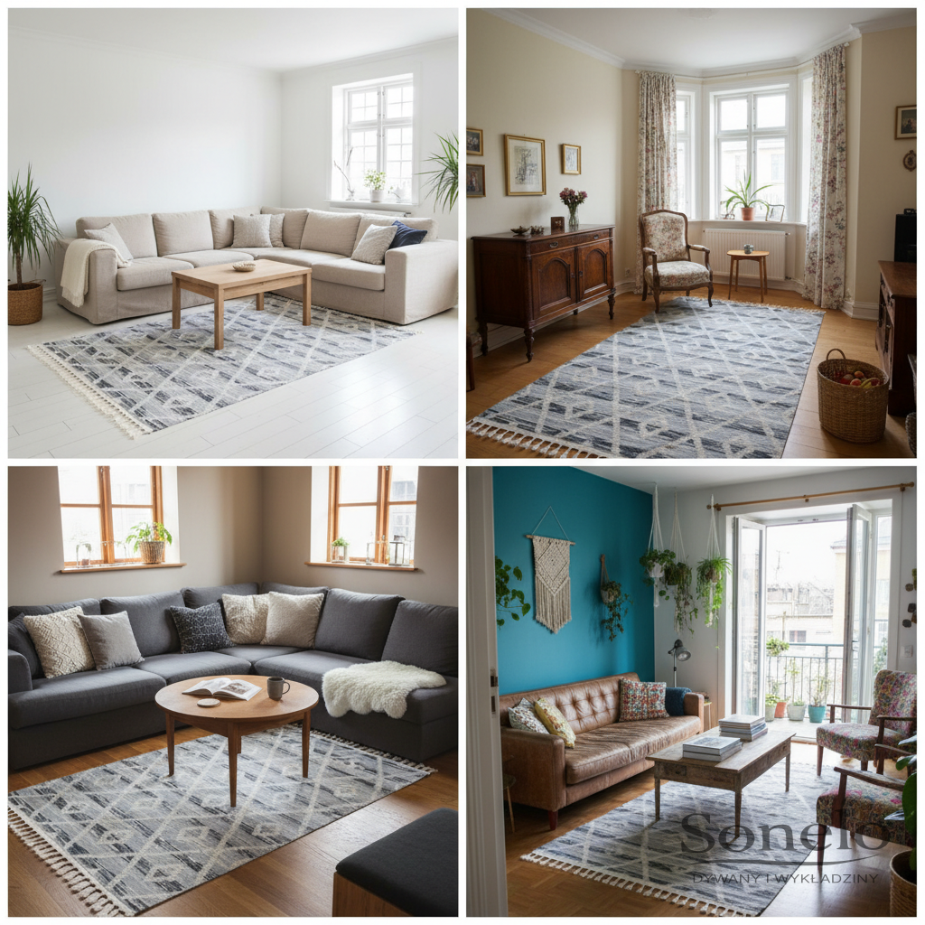 Dywany Sonelo w aranżacjach