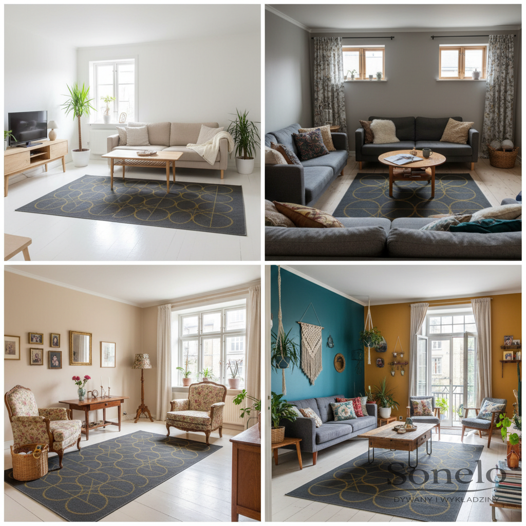 Dywany Sonelo w aranżacjach