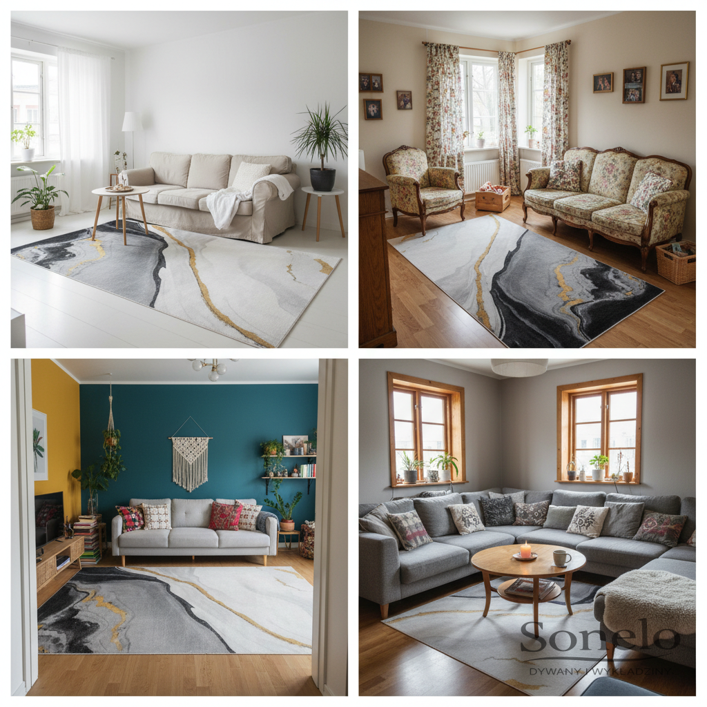 Dywany Sonelo w aranżacjach