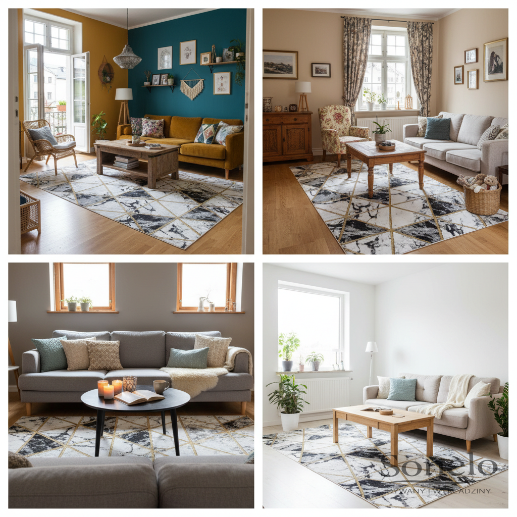 Dywany Sonelo w aranżacjach