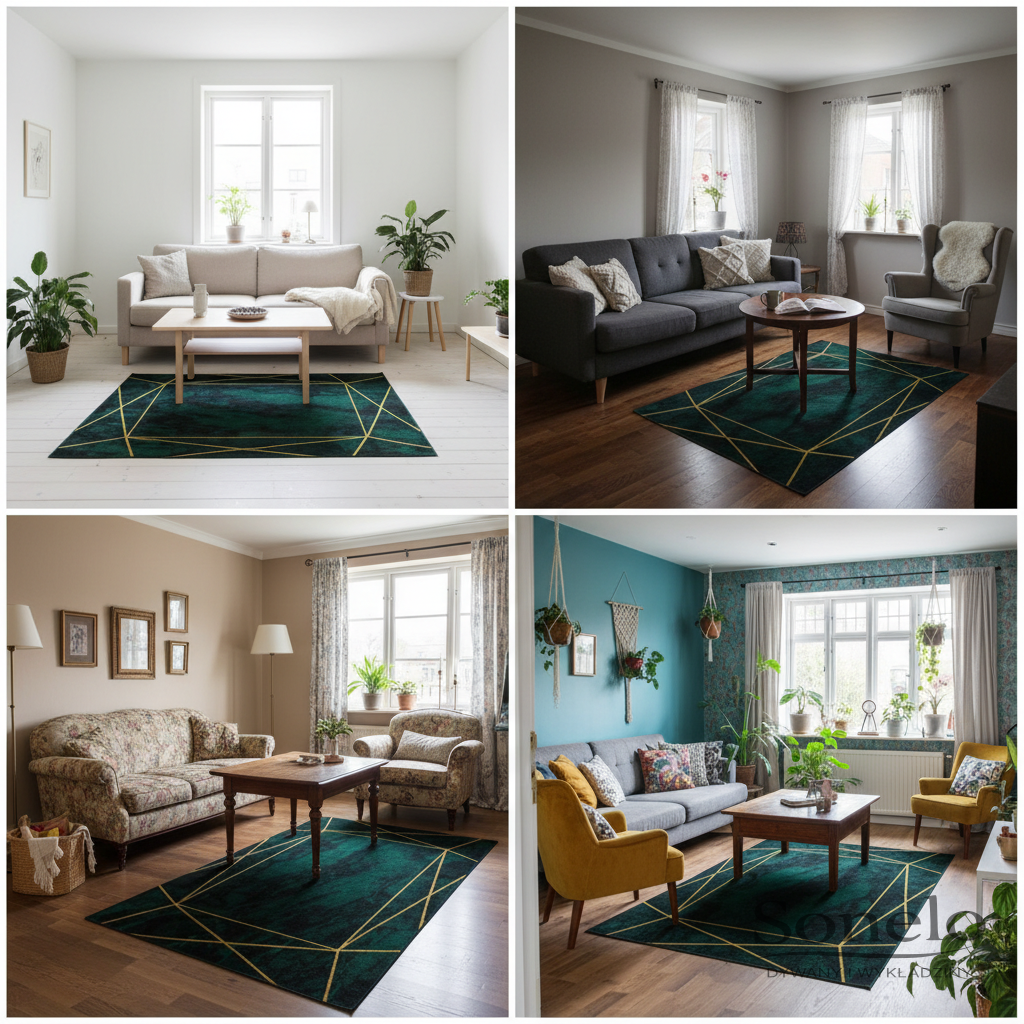 Dywany Sonelo w aranżacjach