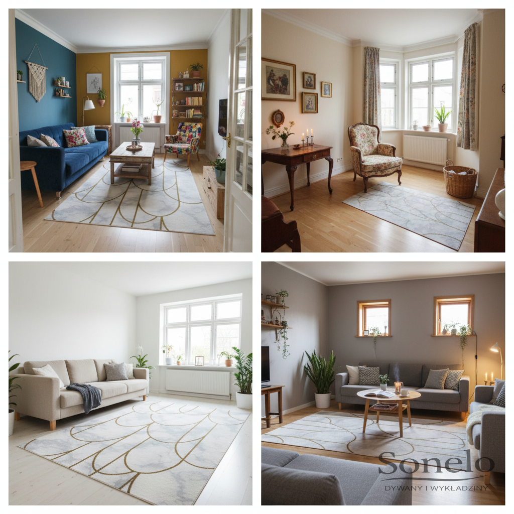 Dywany Sonelo w aranżacjach