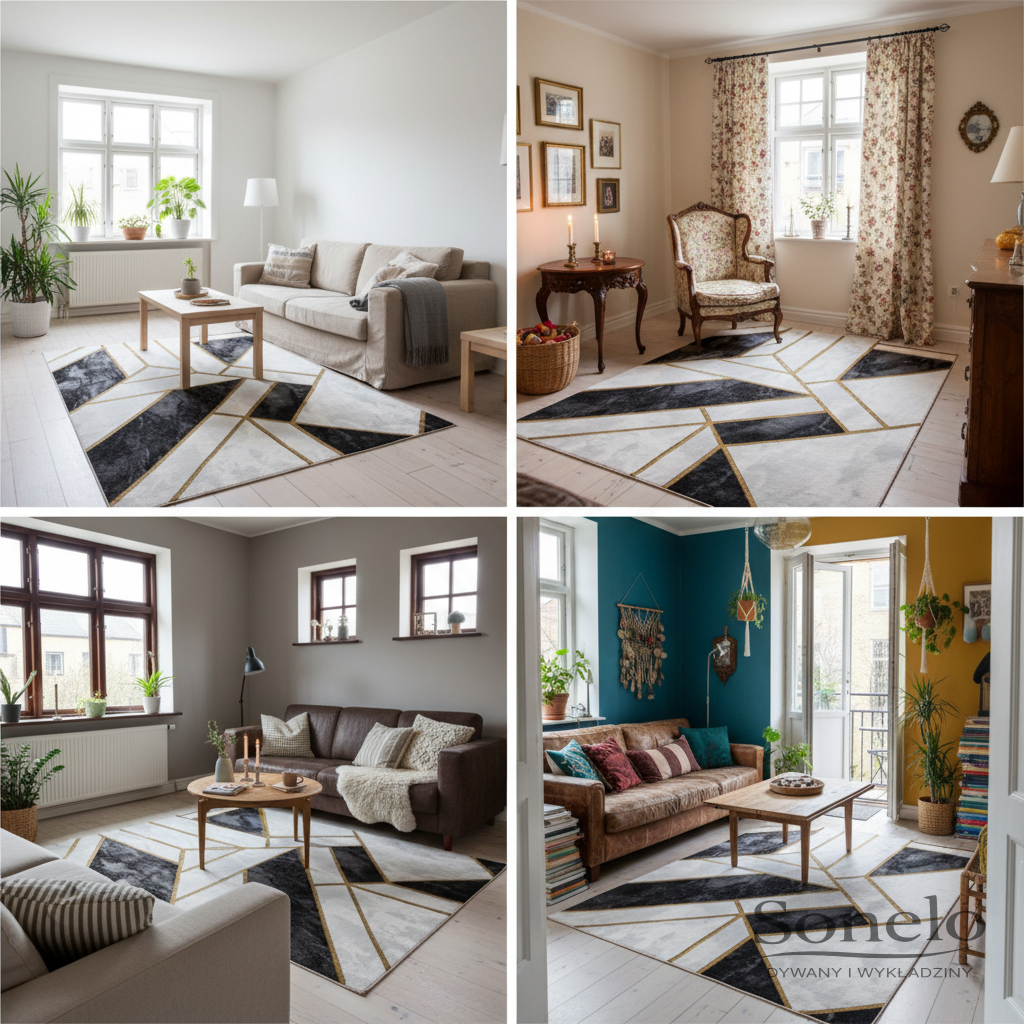 Dywany Sonelo w aranżacjach