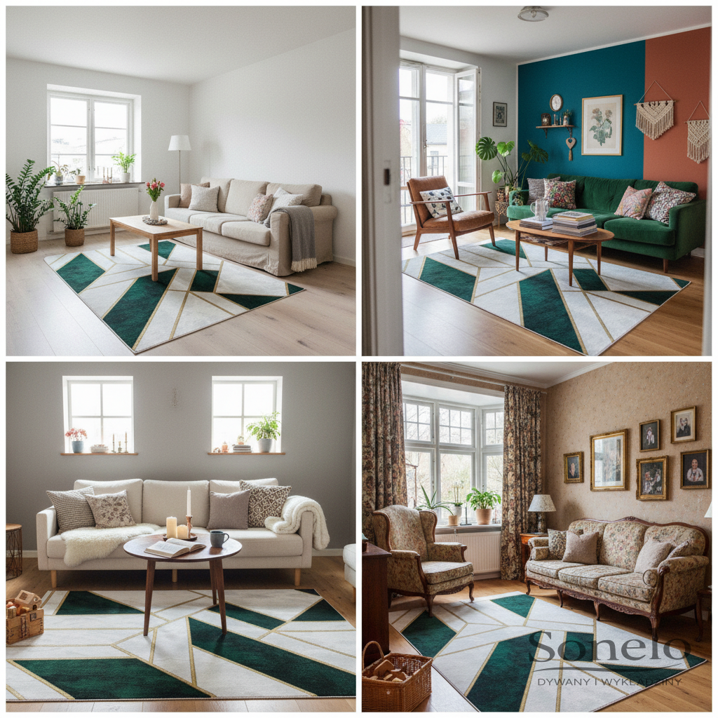 Dywany Sonelo w aranżacjach