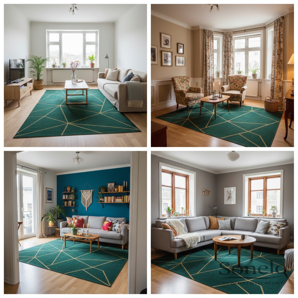 Dywany Sonelo w aranżacjach