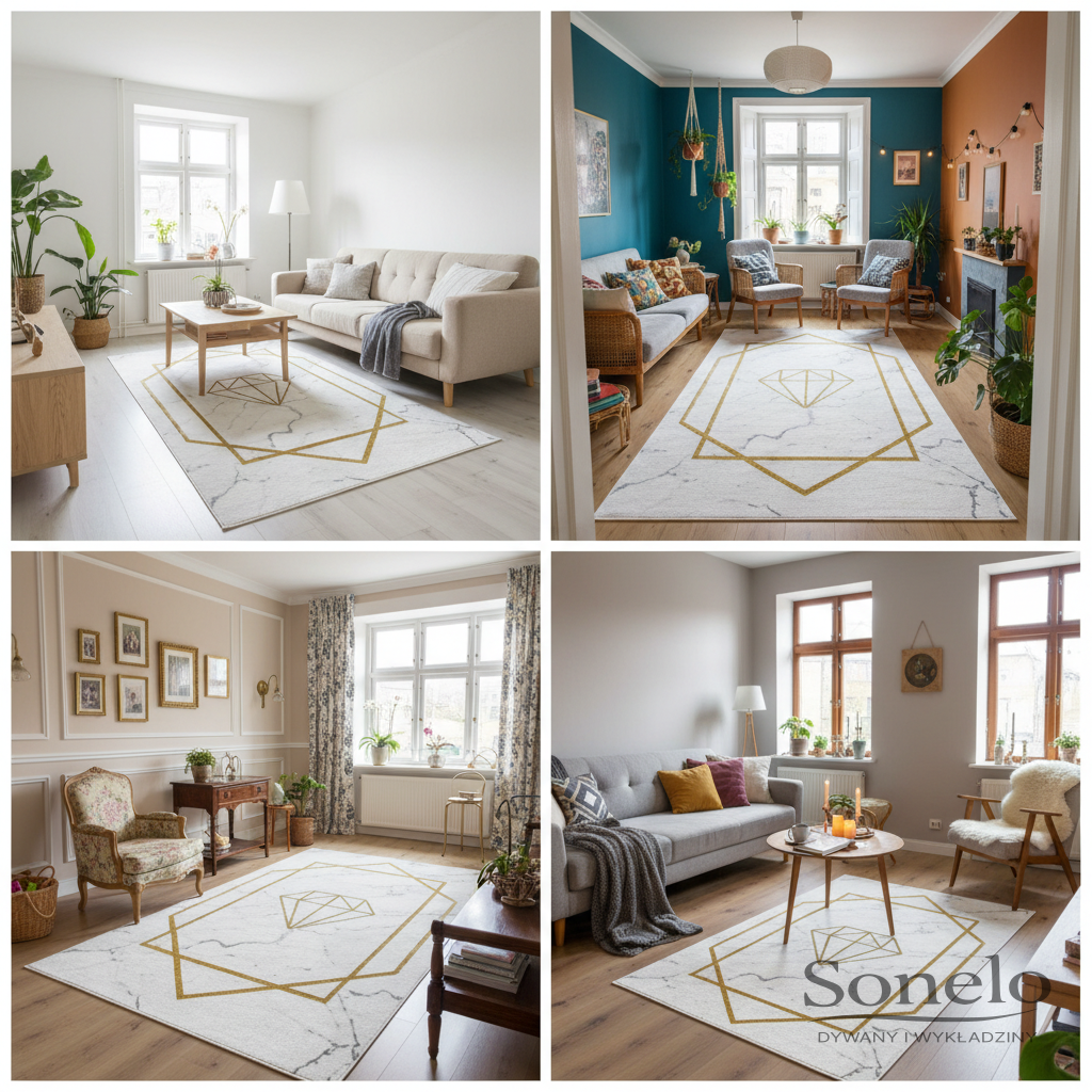 Dywany Sonelo w aranżacjach