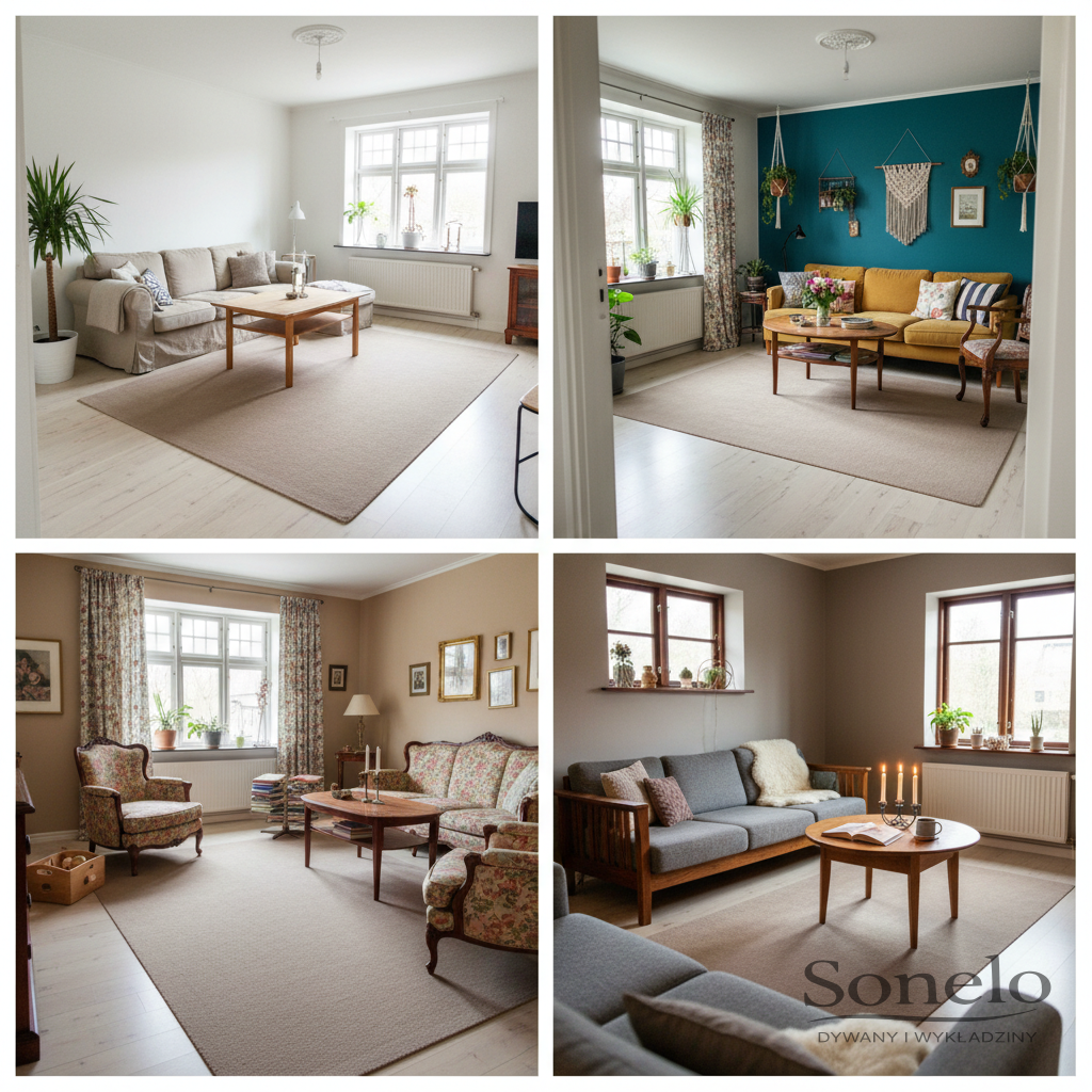 Dywany Sonelo w aranżacjach