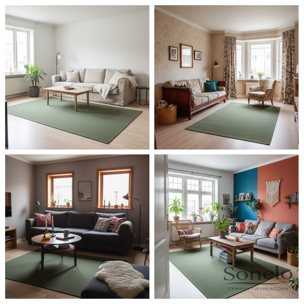 Dywany Sonelo w aranżacjach