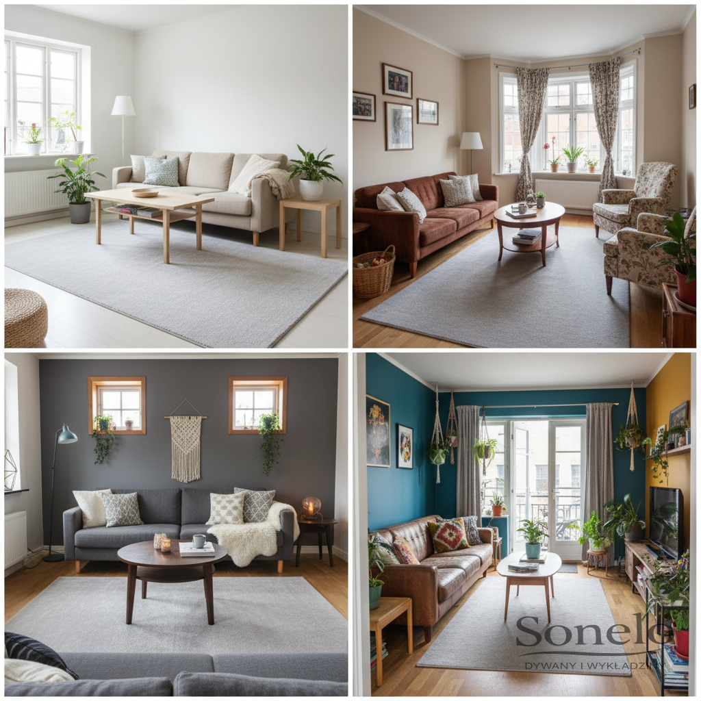 Dywany Sonelo w aranżacjach