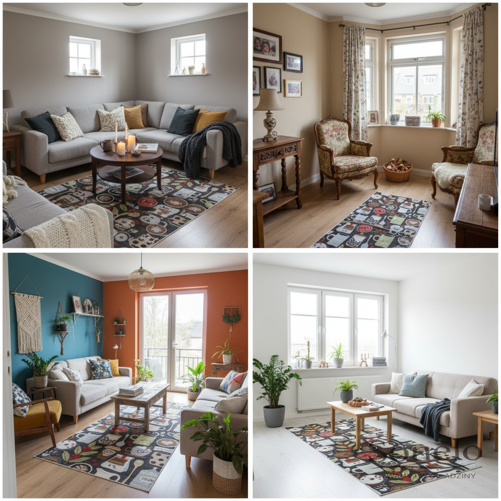 Dywany Sonelo w aranżacjach