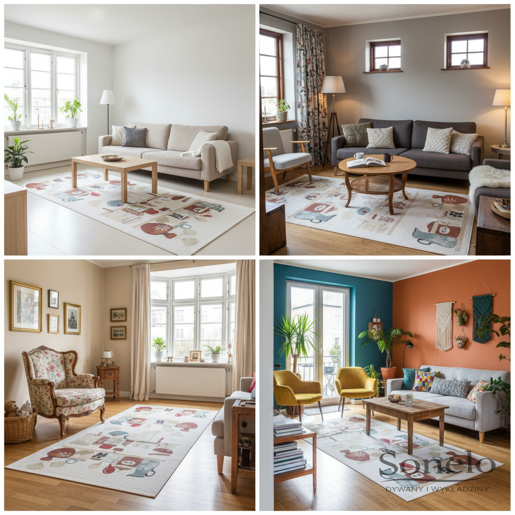 Dywany Sonelo w aranżacjach