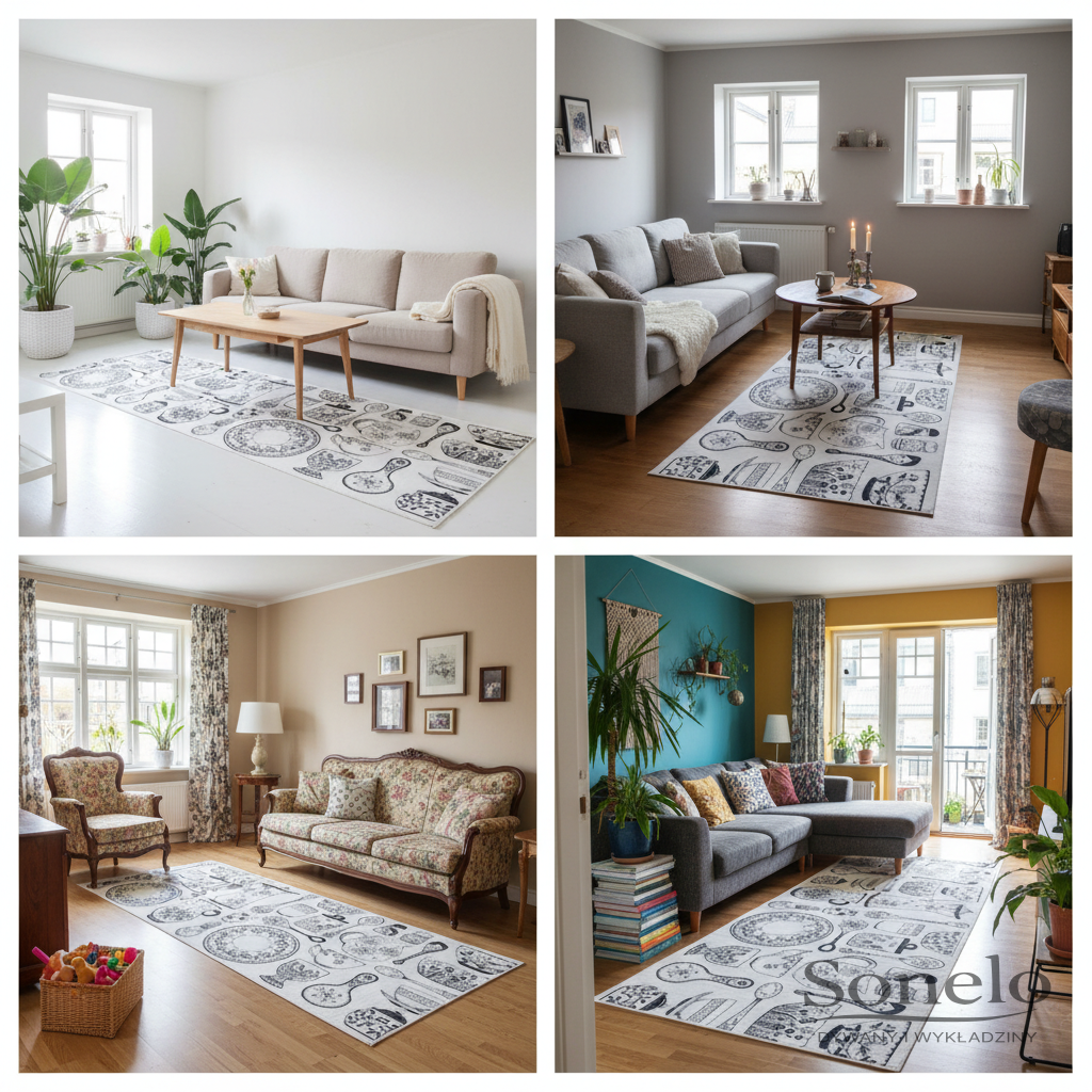 Dywany Sonelo w aranżacjach