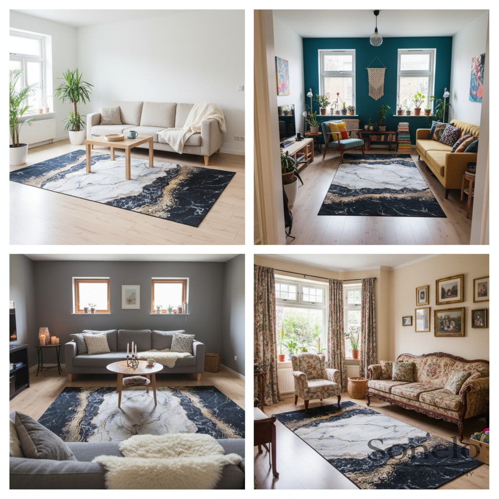 Dywany Sonelo w aranżacjach