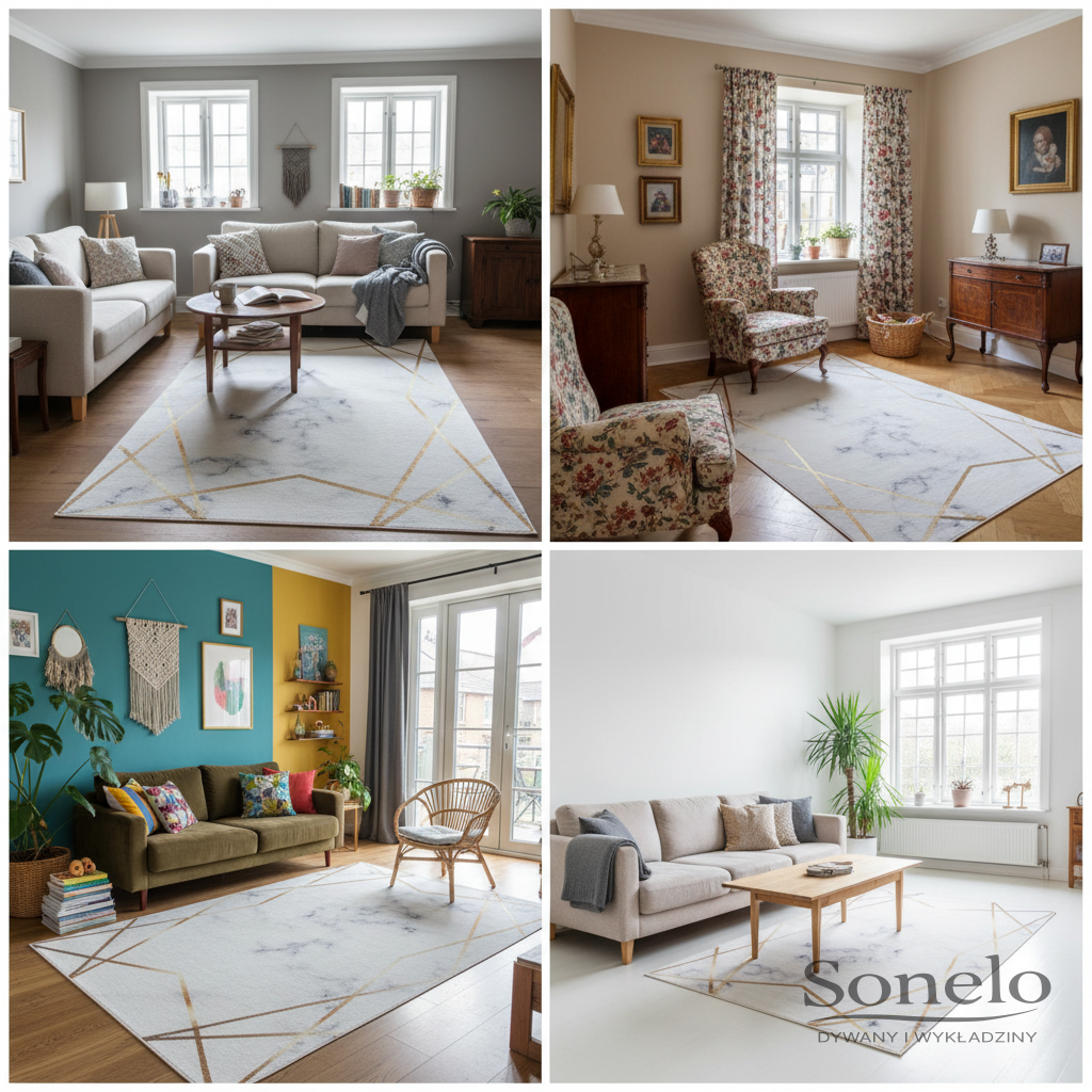 Dywany Sonelo w aranżacjach