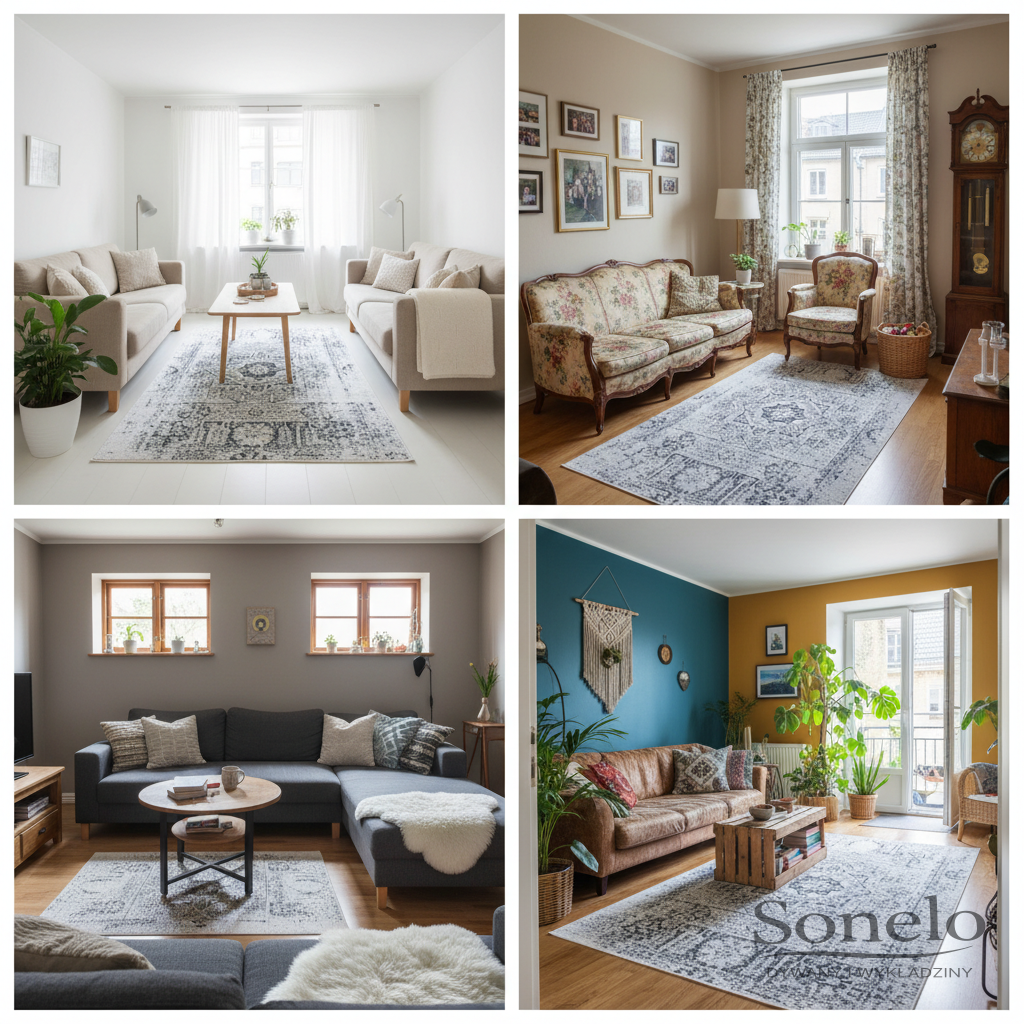 Dywany Sonelo w aranżacjach