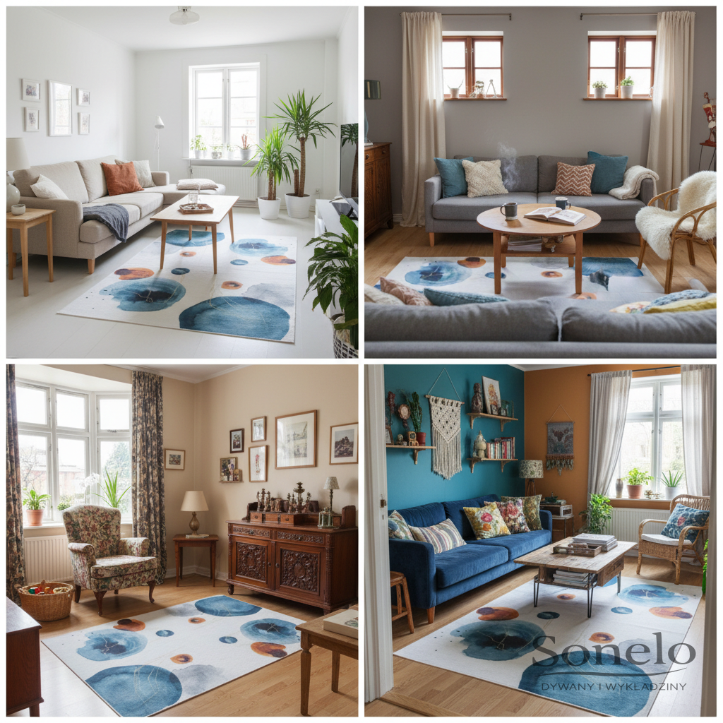 Dywany Sonelo w aranżacjach