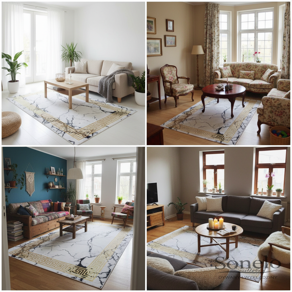 Dywany Sonelo w aranżacjach