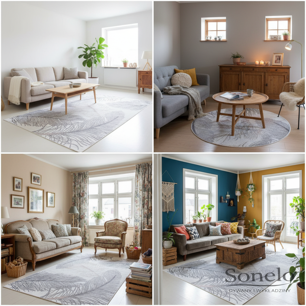 Dywany Sonelo w aranżacjach