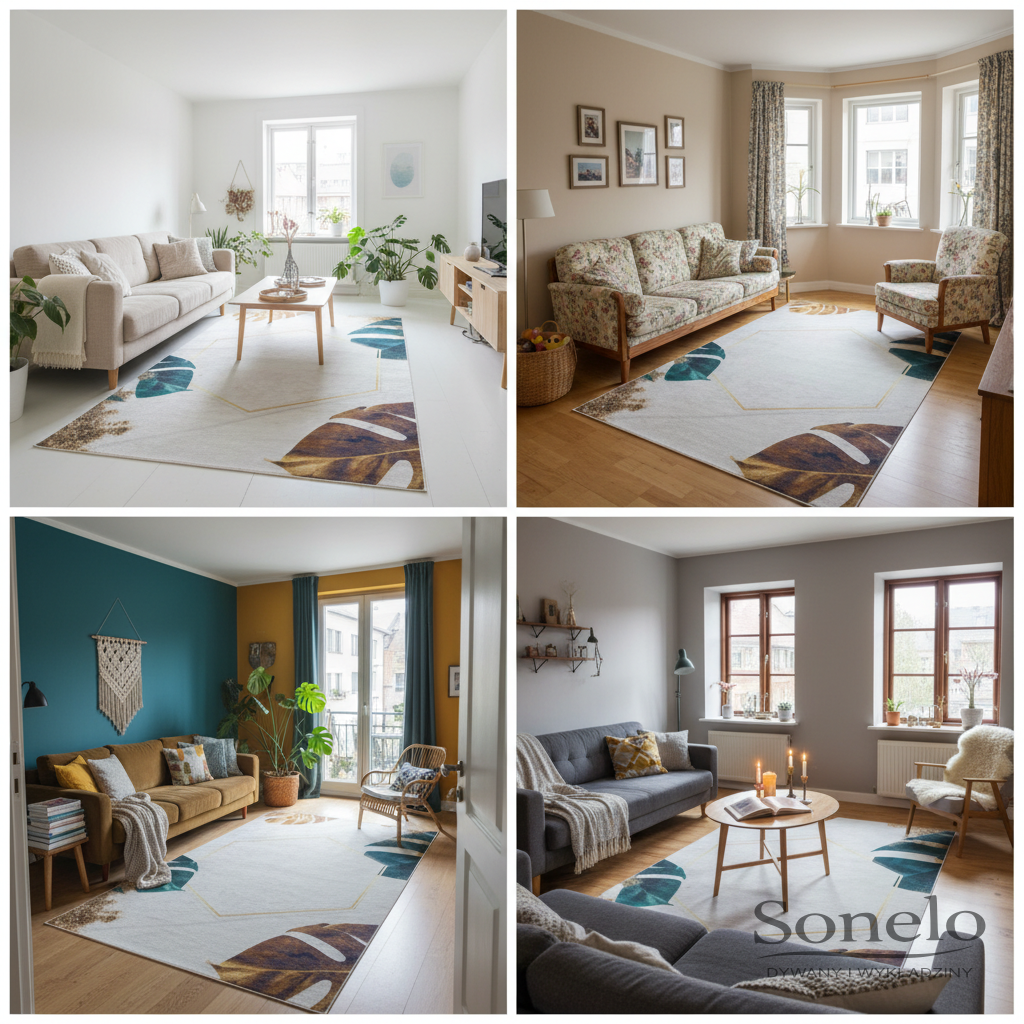 Dywany Sonelo w aranżacjach