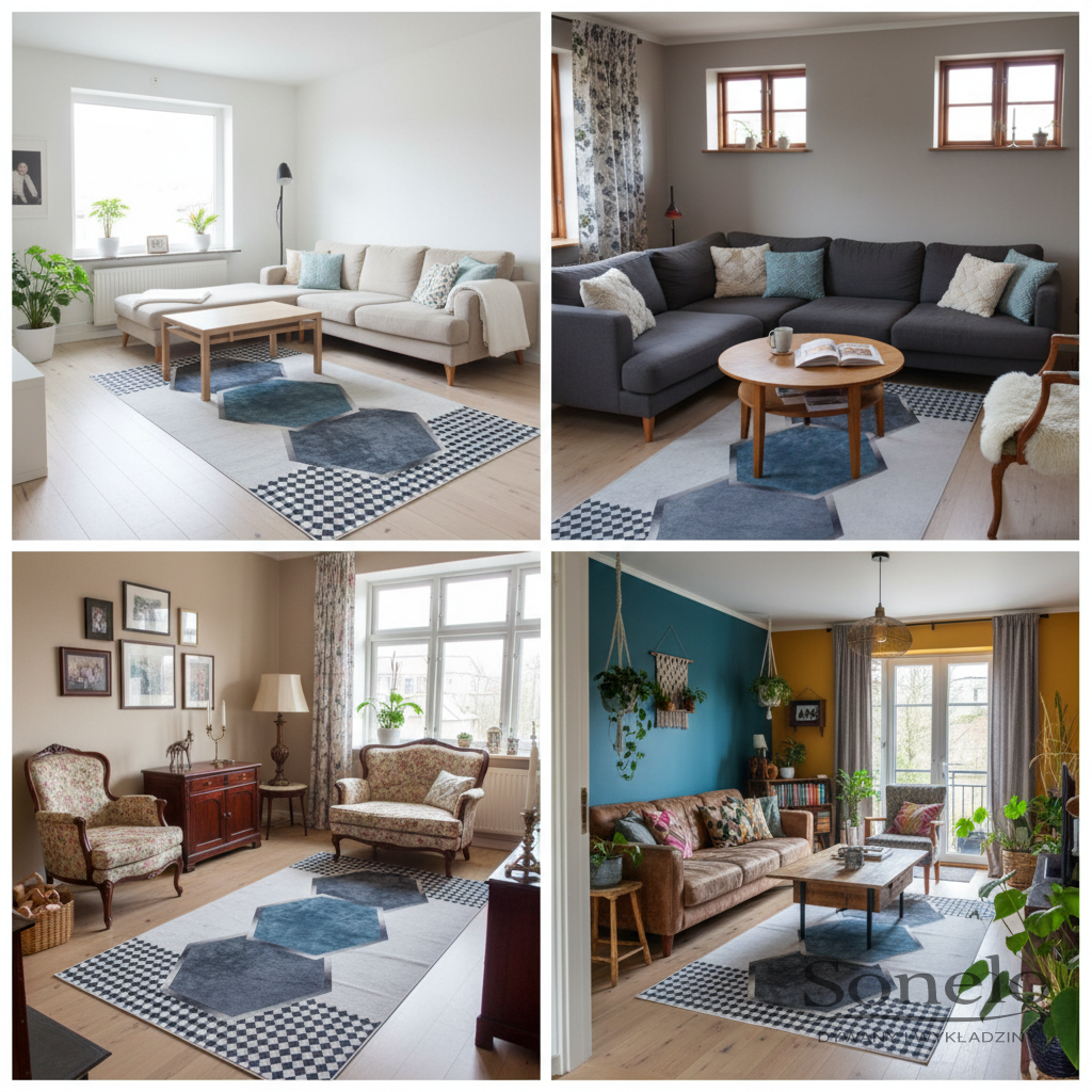 Dywany Sonelo w aranżacjach