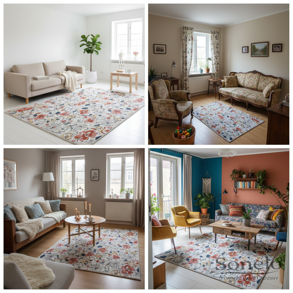 Dywany Sonelo w aranżacjach