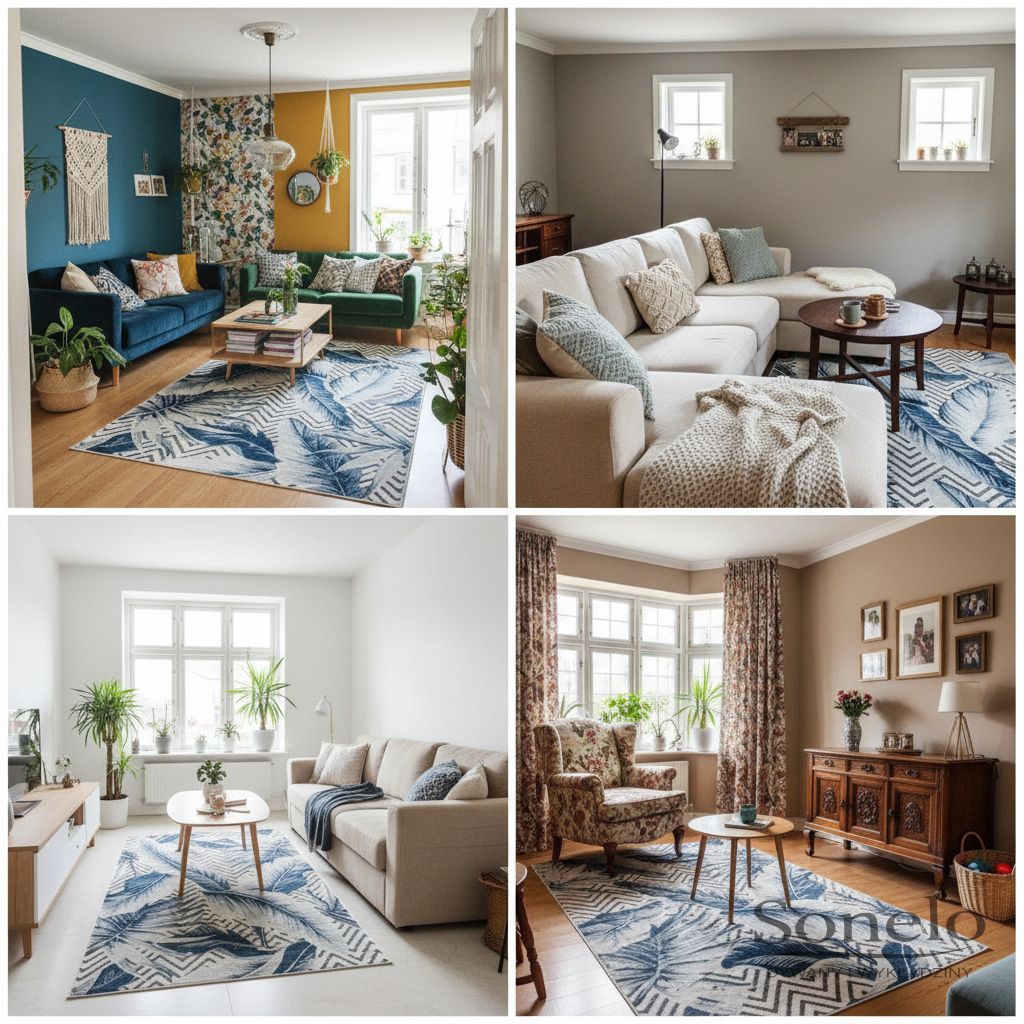 Dywany Sonelo w aranżacjach