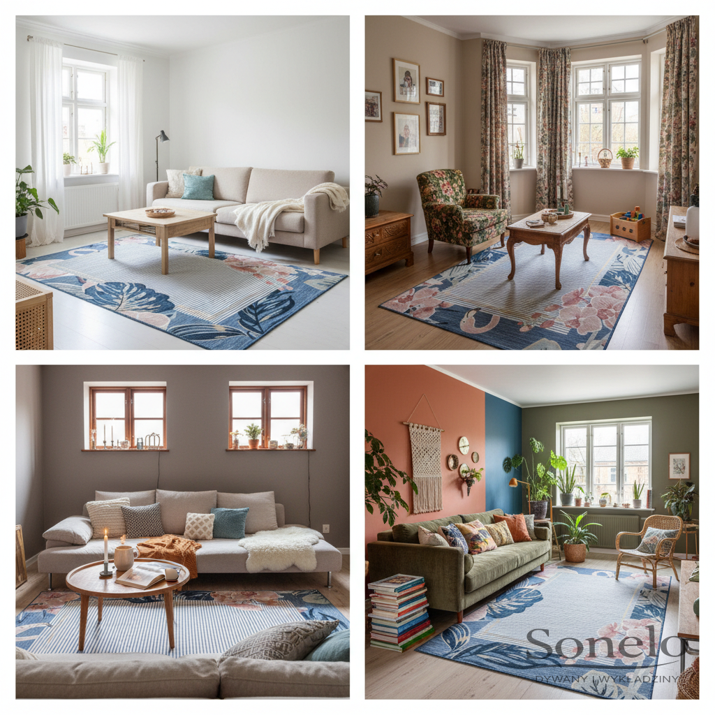 Dywany Sonelo w aranżacjach