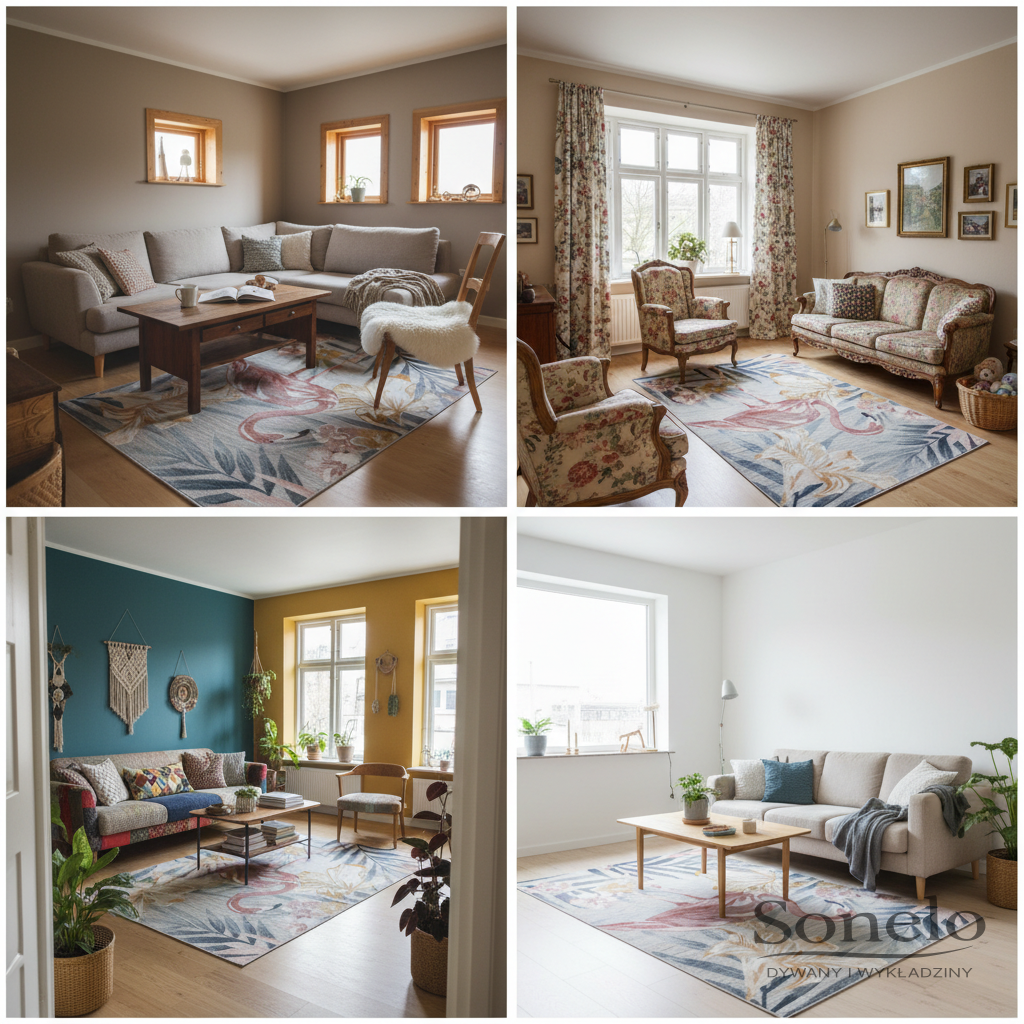 Dywany Sonelo w aranżacjach