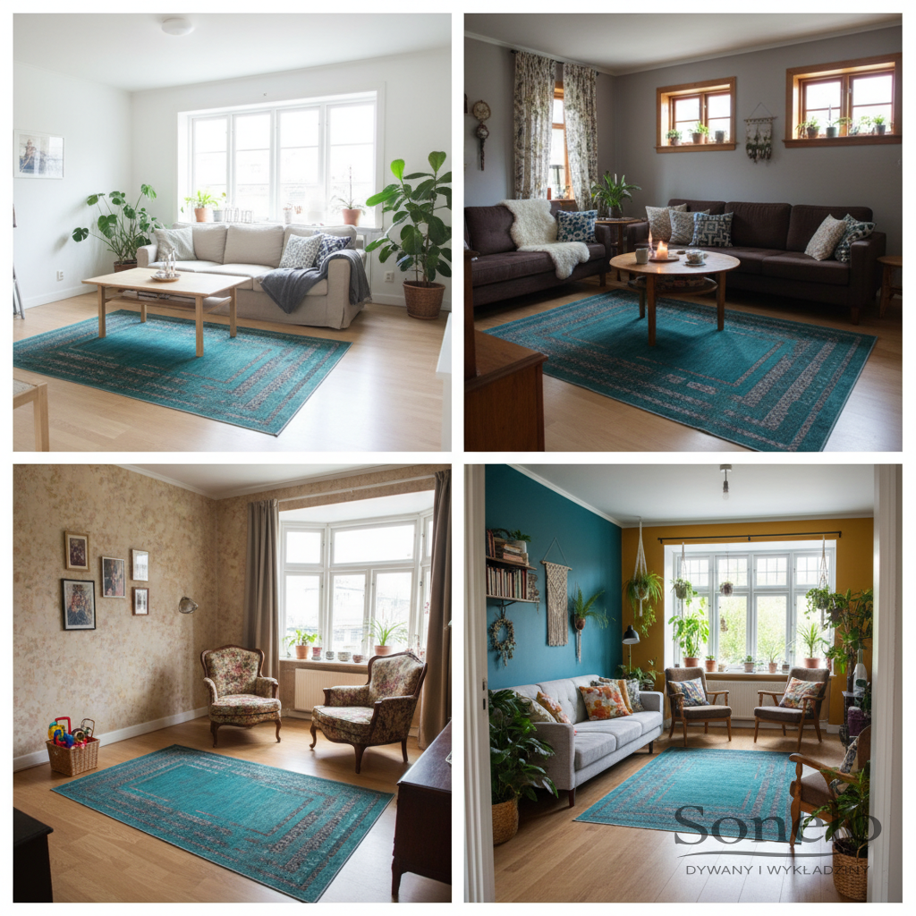 Dywany Sonelo w aranżacjach