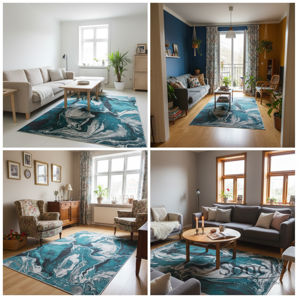 Dywany Sonelo w aranżacjach