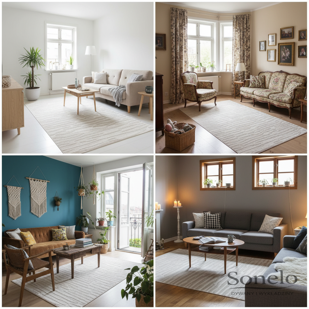 Dywany Sonelo w aranżacjach