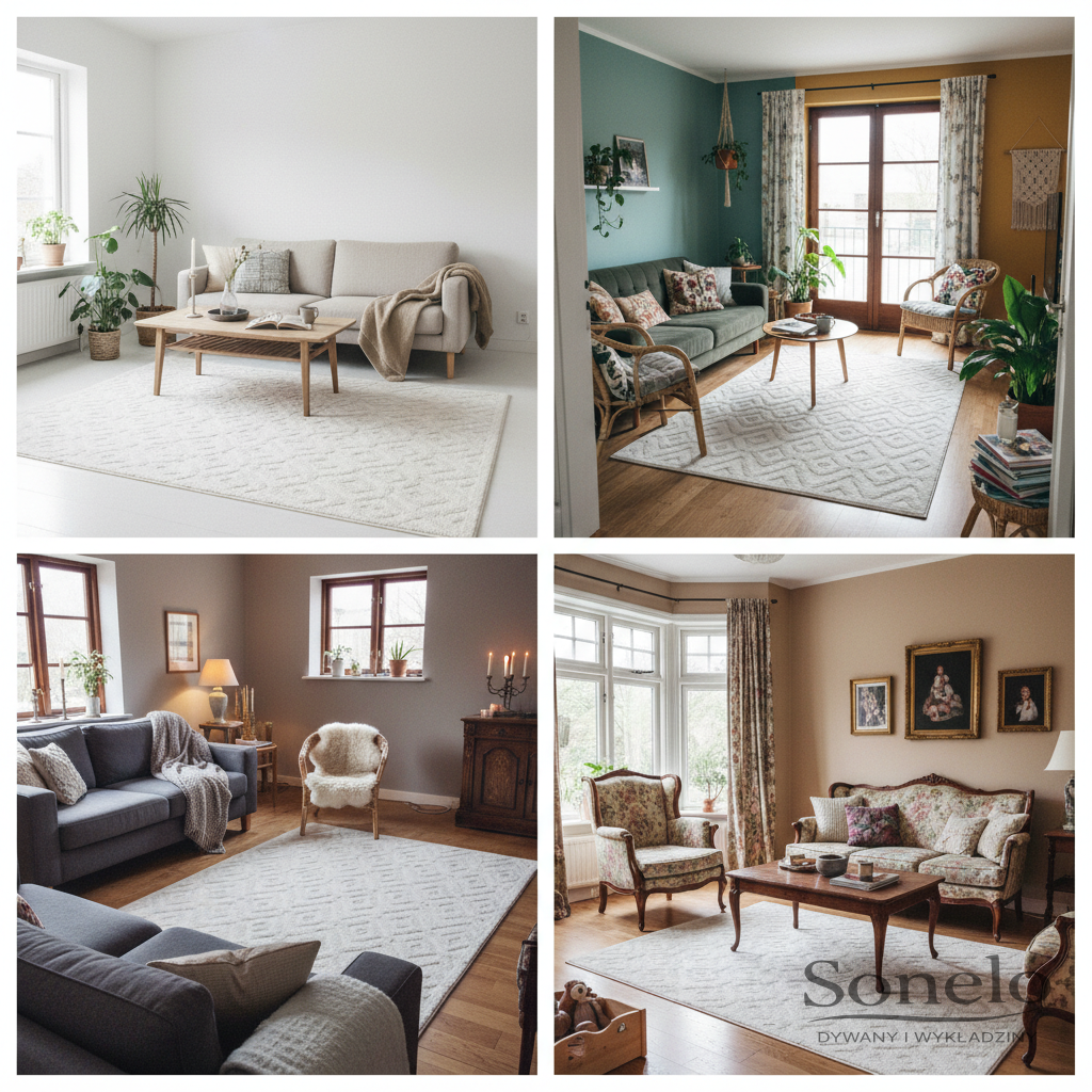 Dywany Sonelo w aranżacjach