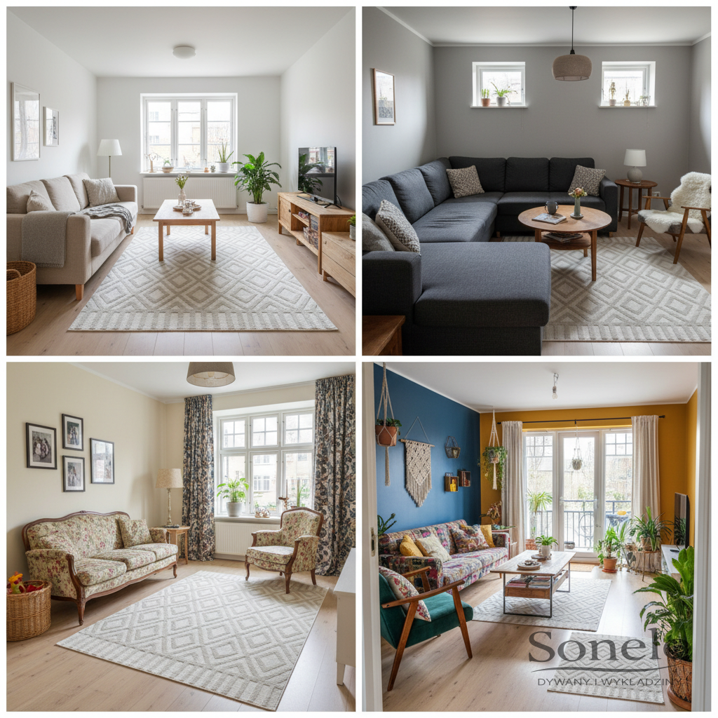 Dywany Sonelo w aranżacjach