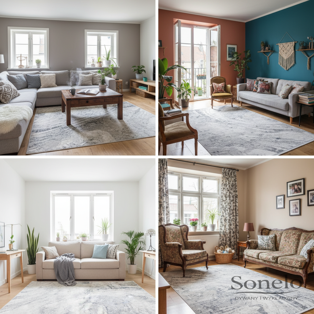 Dywany Sonelo w aranżacjach