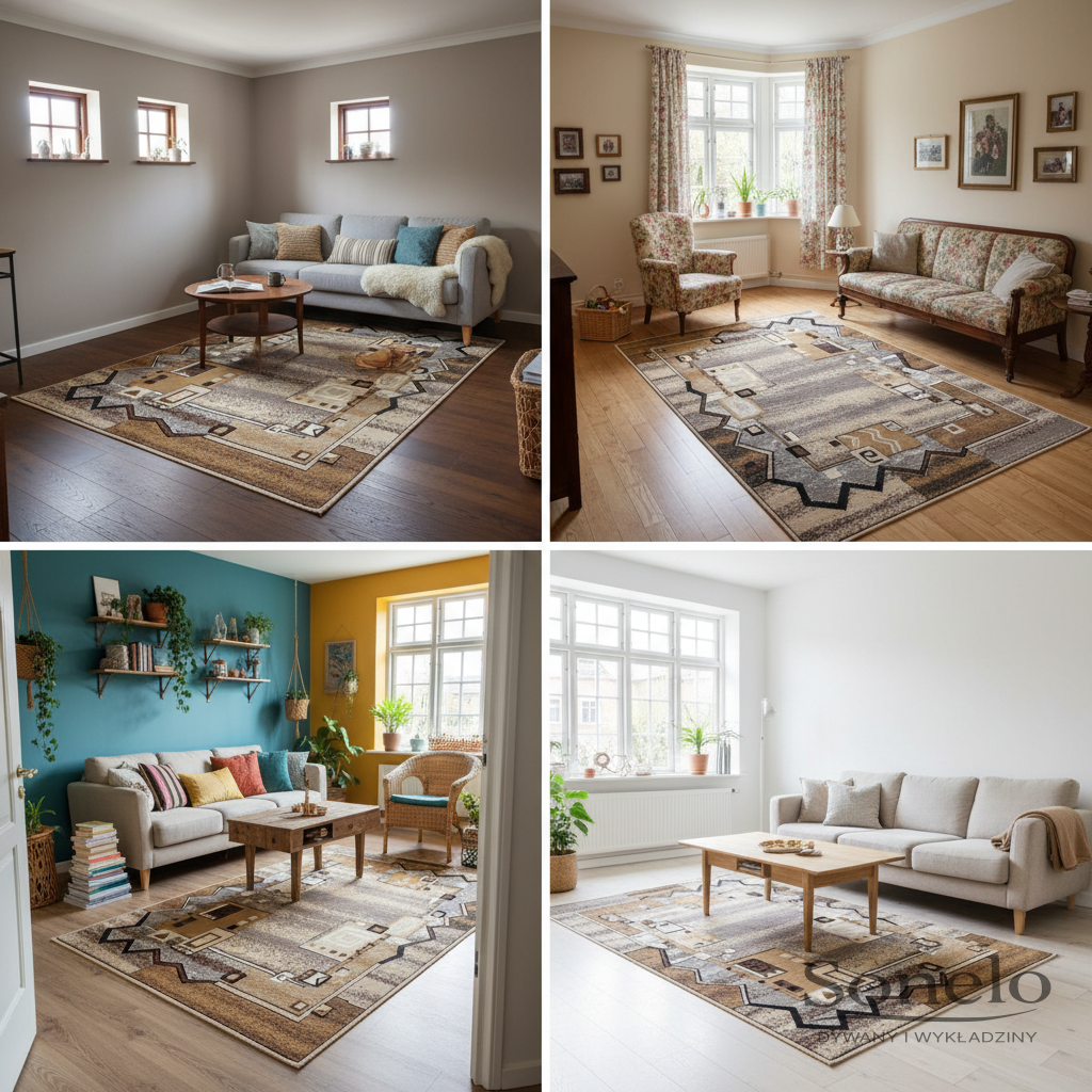 Dywany Sonelo w aranżacjach