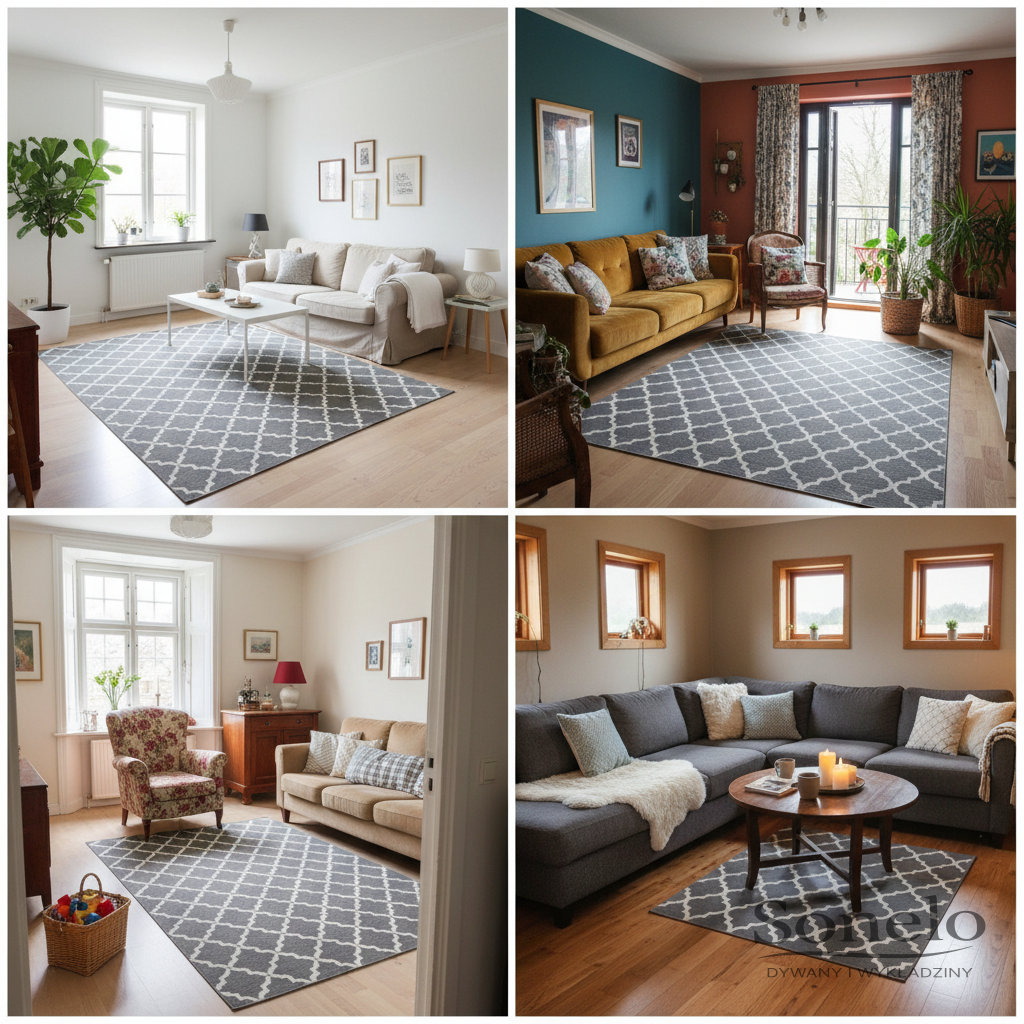 Dywany Sonelo w aranżacjach