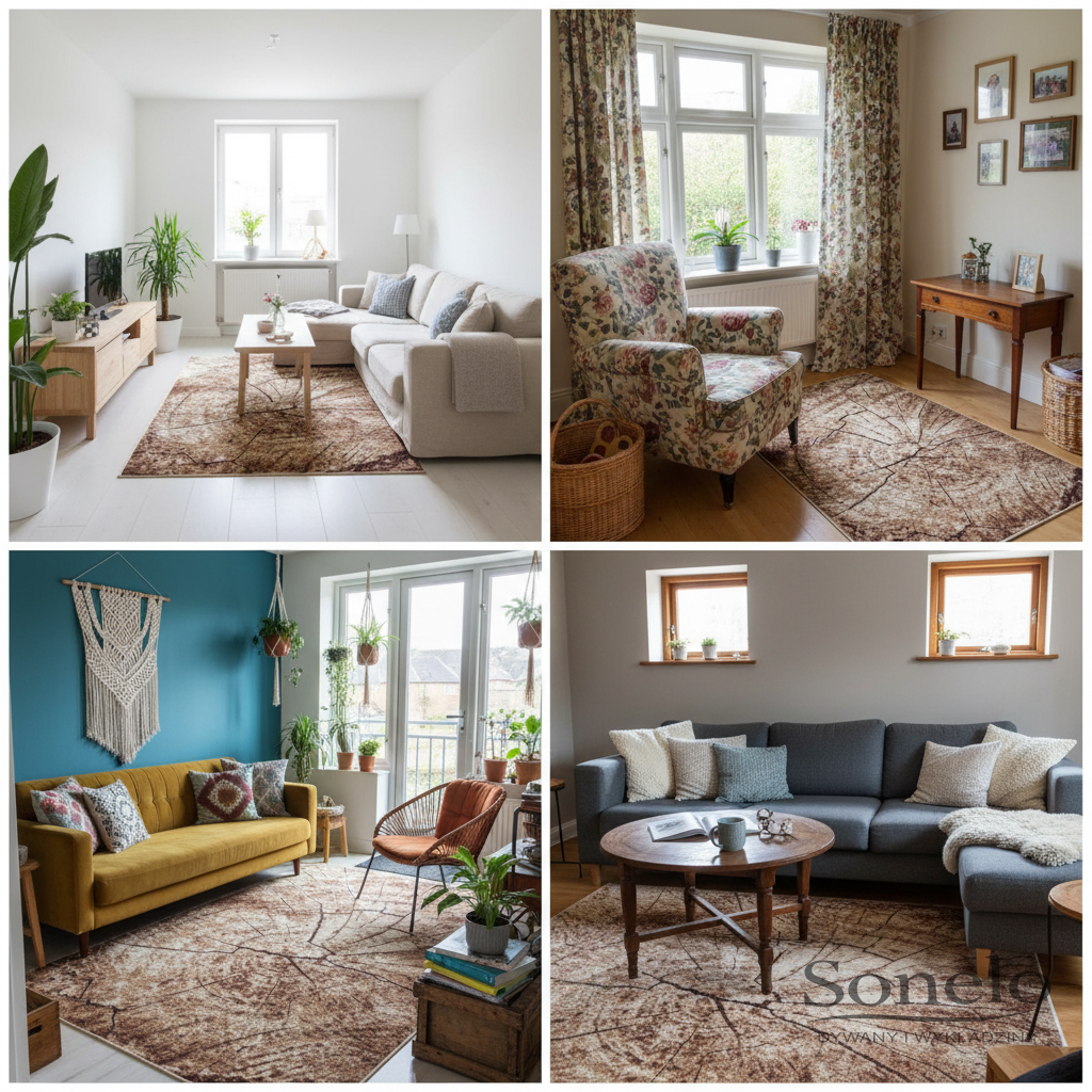 Dywany Sonelo w aranżacjach