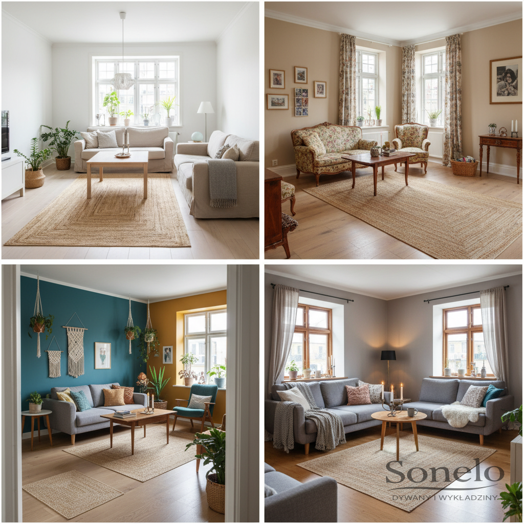 Dywany Sonelo w aranżacjach