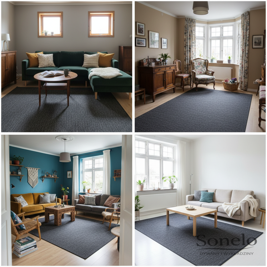 Dywany Sonelo w aranżacjach