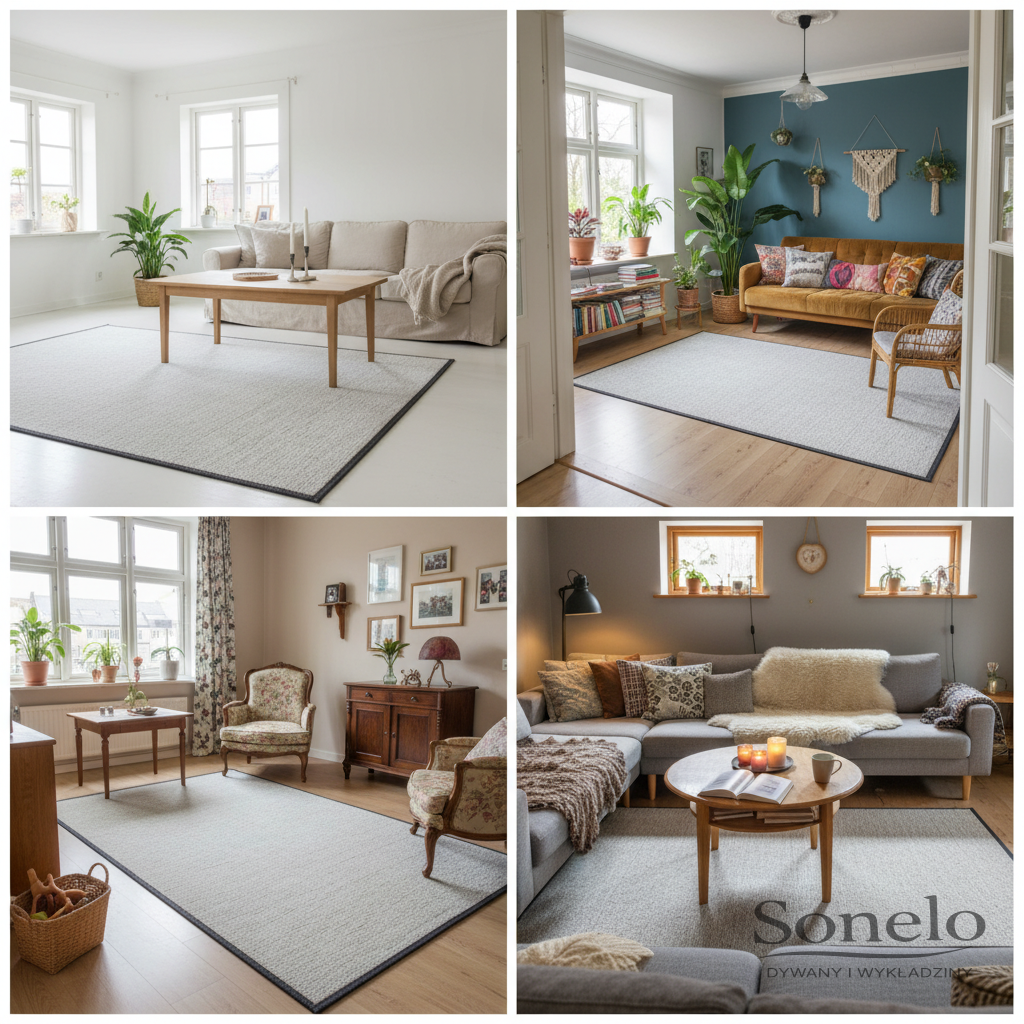 Dywany Sonelo w aranżacjach