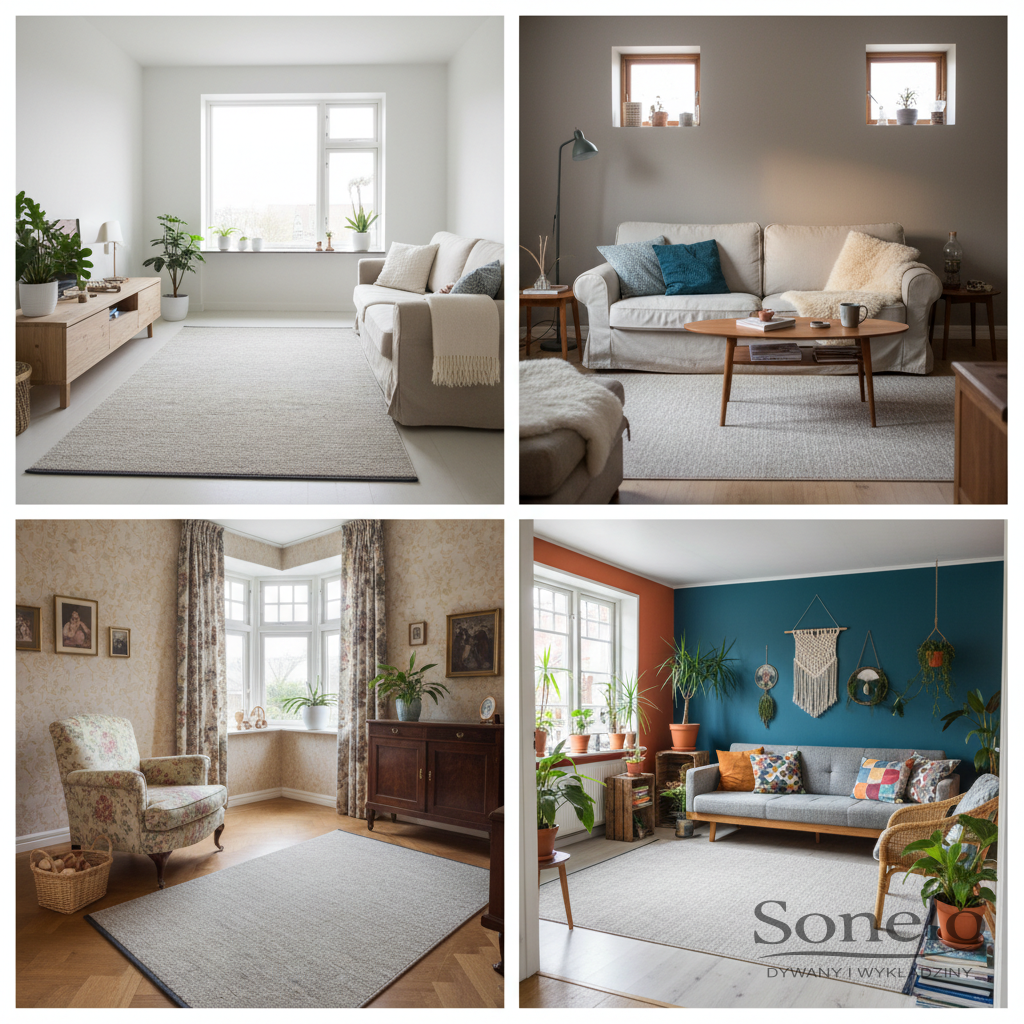 Dywany Sonelo w aranżacjach