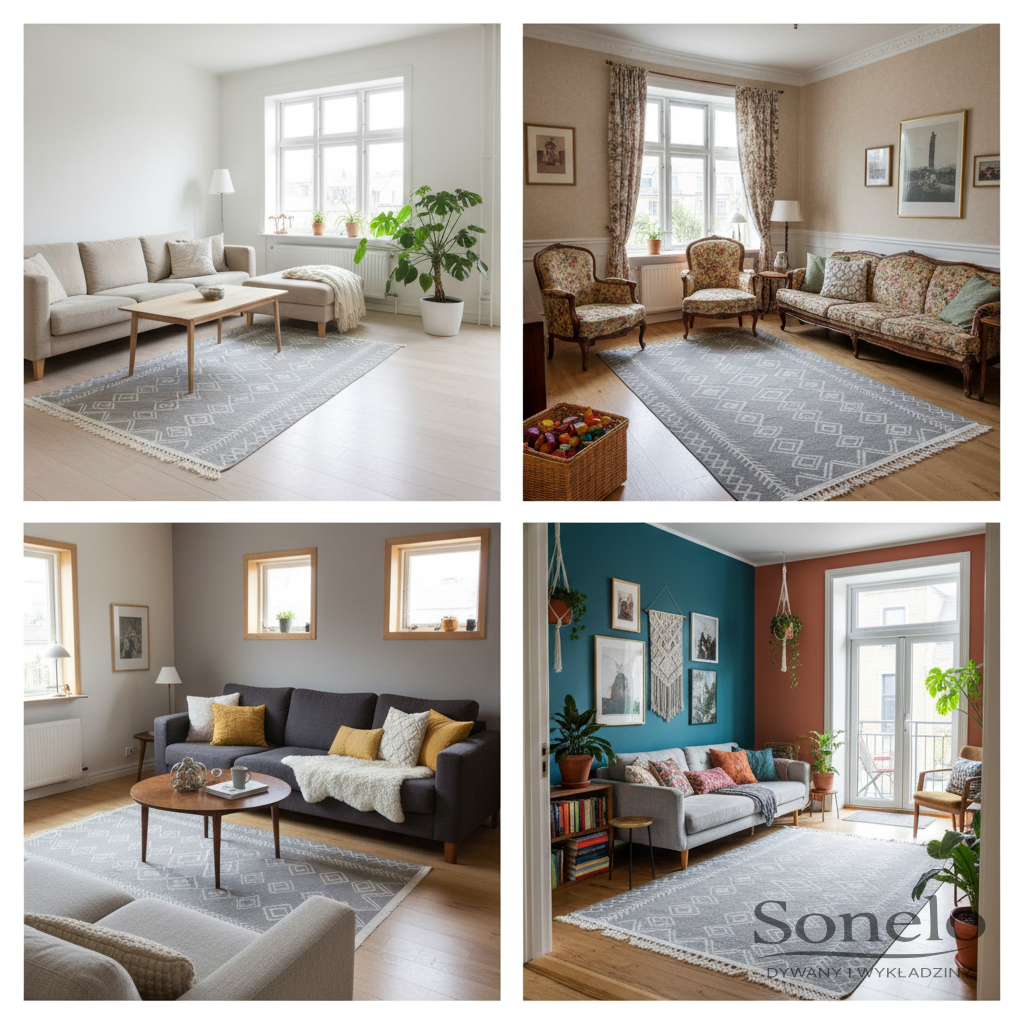 Dywany Sonelo w aranżacjach