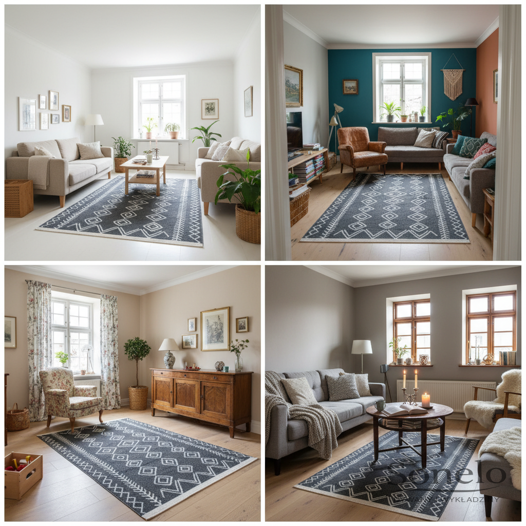 Dywany Sonelo w aranżacjach