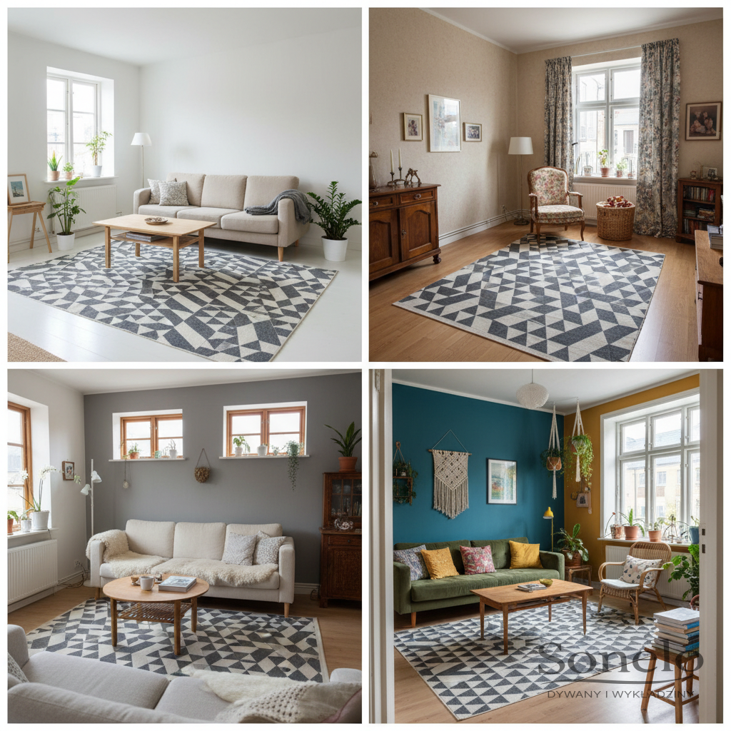 Dywany Sonelo w aranżacjach