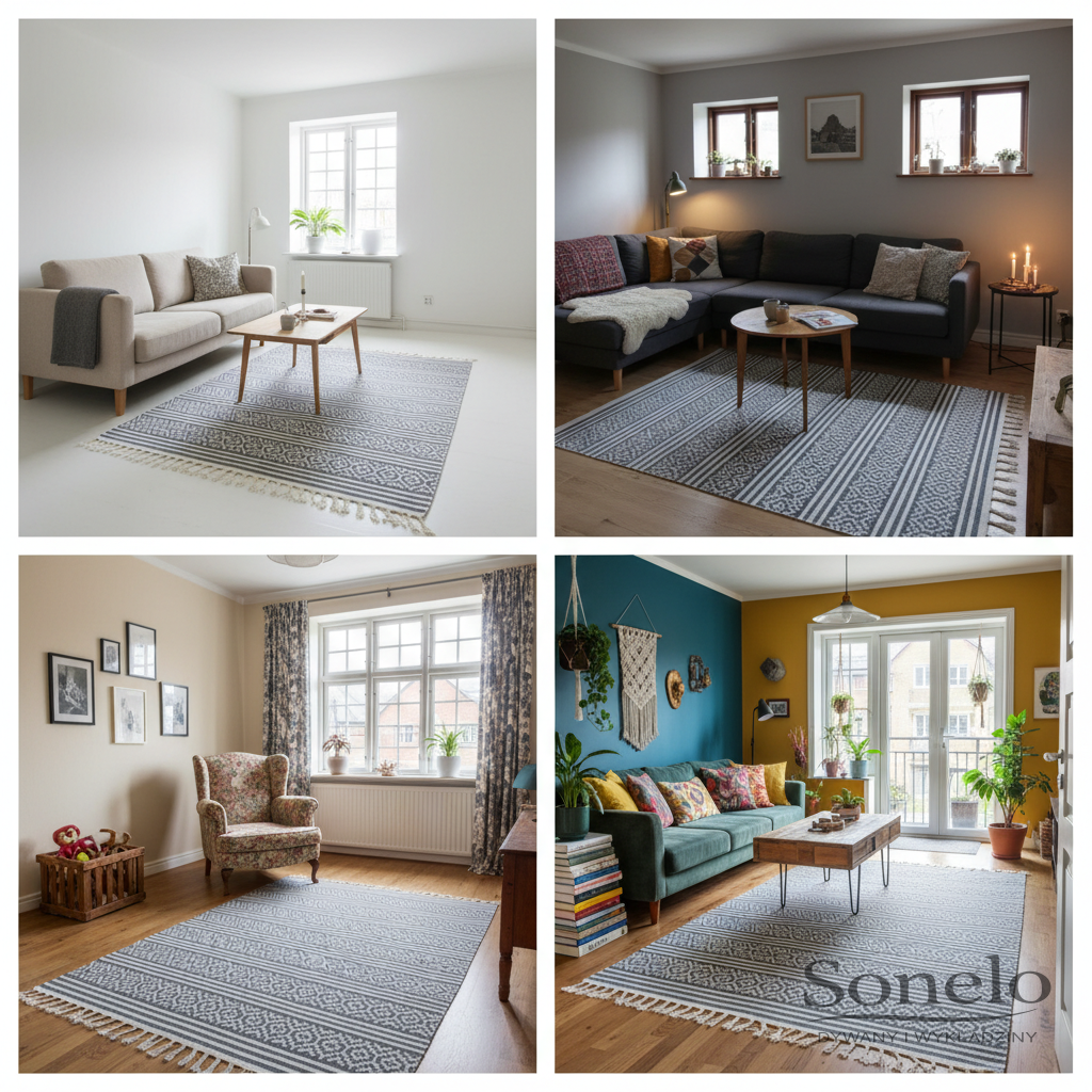 Dywany Sonelo w aranżacjach