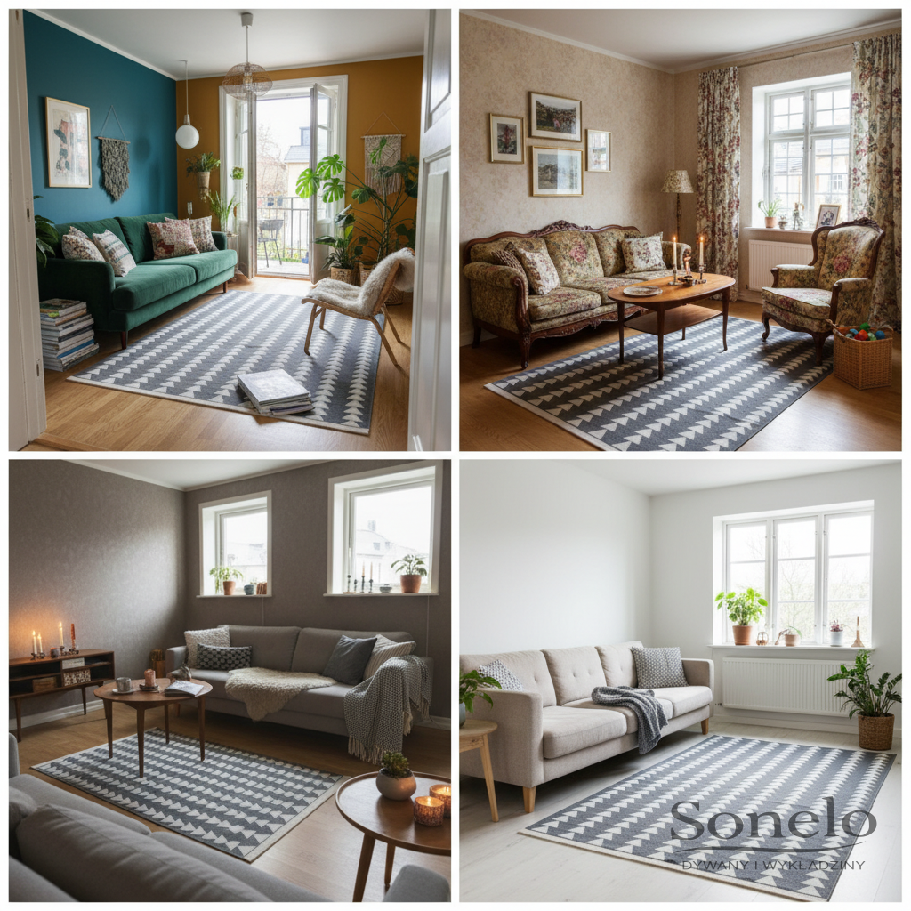 Dywany Sonelo w aranżacjach