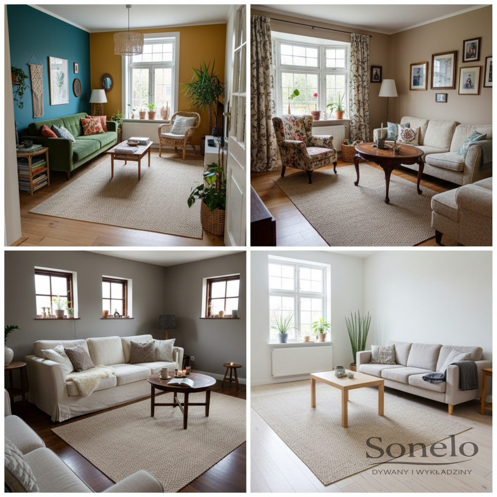 Dywany Sonelo w aranżacjach