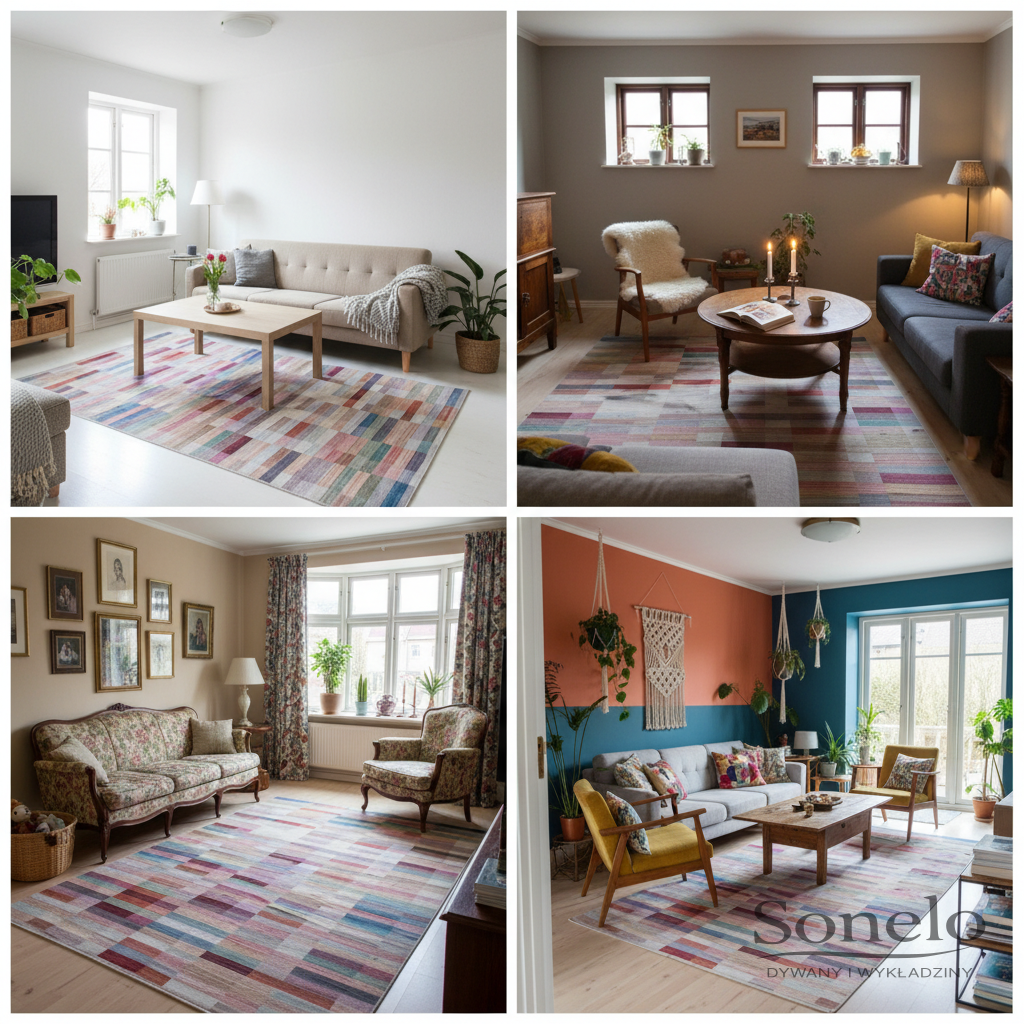 Dywany Sonelo w aranżacjach